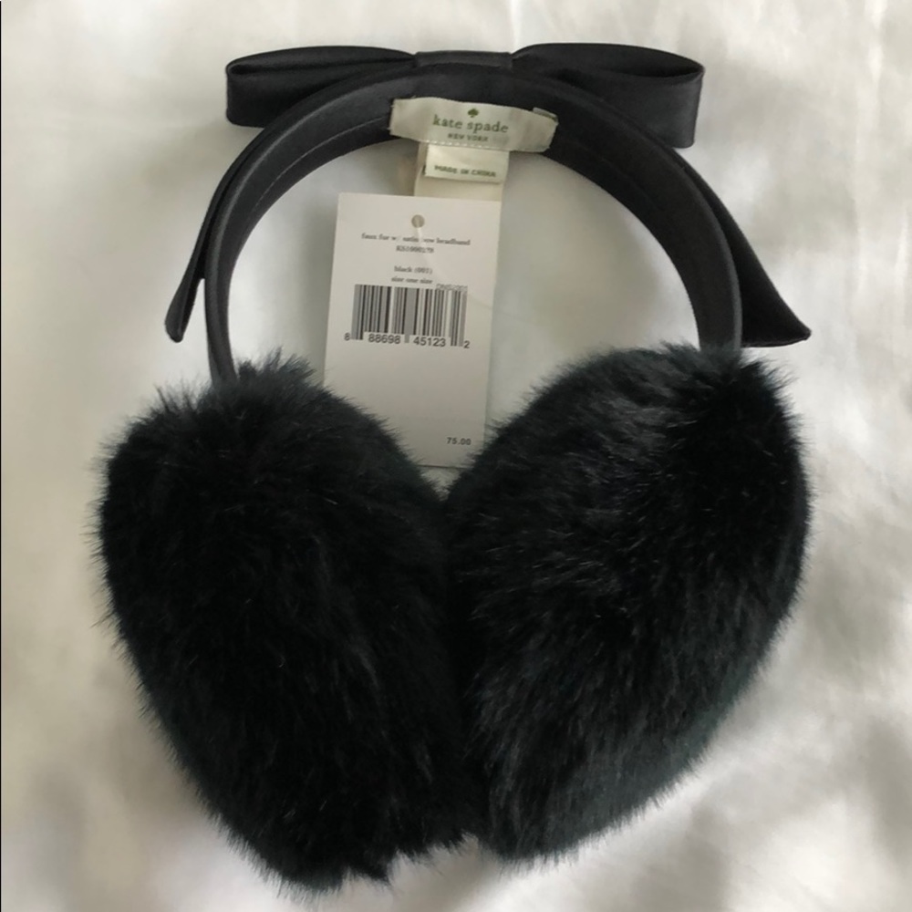 Kate Spade Bow Earmuffs